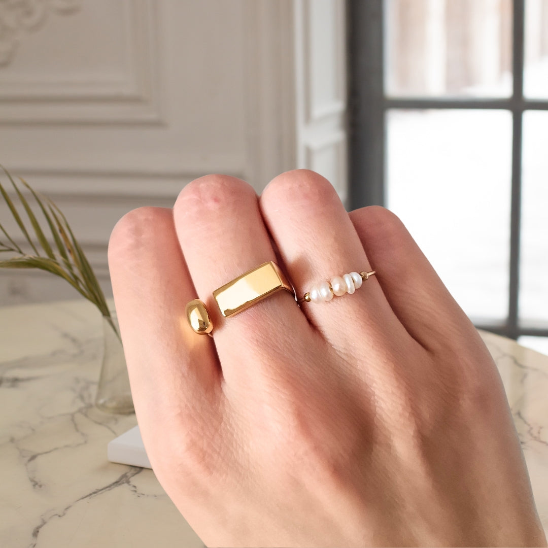 Statement Ring (mit Gravur) - HILALING